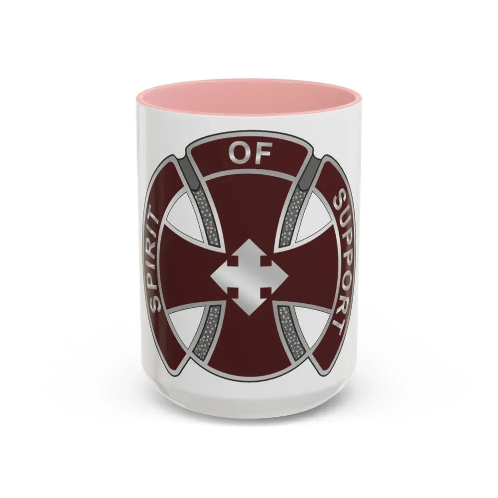 147 Medical Battalion1 (U.S. Army) Accent Coffee Mug 15oz Pink - Go Mug Yourself