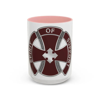 147 Medical Battalion1 (U.S. Army) Accent Coffee Mug 15oz Pink - Go Mug Yourself