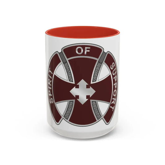 147 Medical Battalion1 (U.S. Army) Accent Coffee Mug 15oz Red - Go Mug Yourself