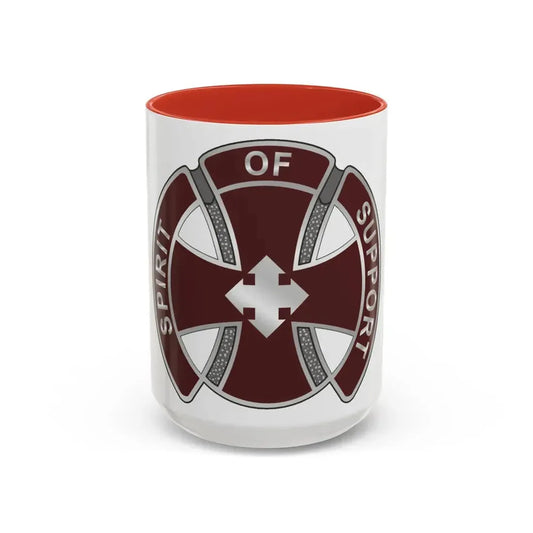 147 Medical Battalion1 (U.S. Army) Accent Coffee Mug 15oz Red - Go Mug Yourself