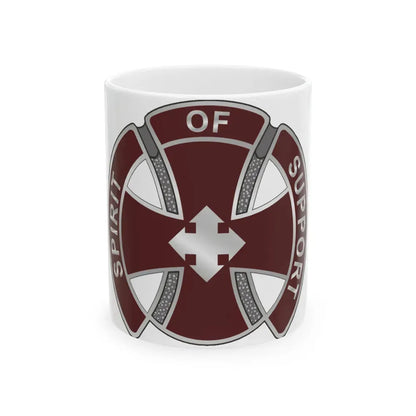 147 Medical Battalion1 (U.S. Army) White Coffee Mug 11oz - Go Mug Yourself