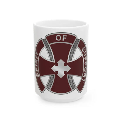 147 Medical Battalion1 (U.S. Army) White Coffee Mug 15oz - Go Mug Yourself
