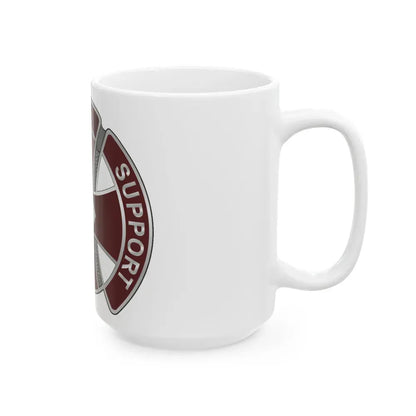 147 Medical Battalion1 (U.S. Army) White Coffee Mug - Go Mug Yourself