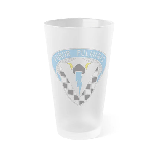 147 Military Intelligence Battalion (U.S. Army) Frosted Pint Glass 16oz-Go Mug Yourself