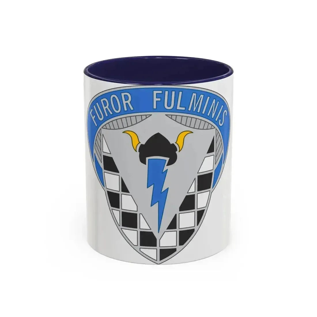 147 Military Intelligence Battalion (U.S. Army) Accent Coffee Mug 11oz Navy - Go Mug Yourself