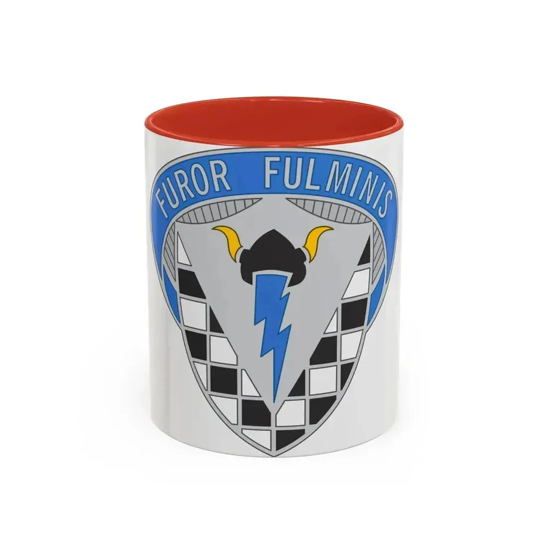 147 Military Intelligence Battalion (U.S. Army) Accent Coffee Mug 11oz Red - Go Mug Yourself