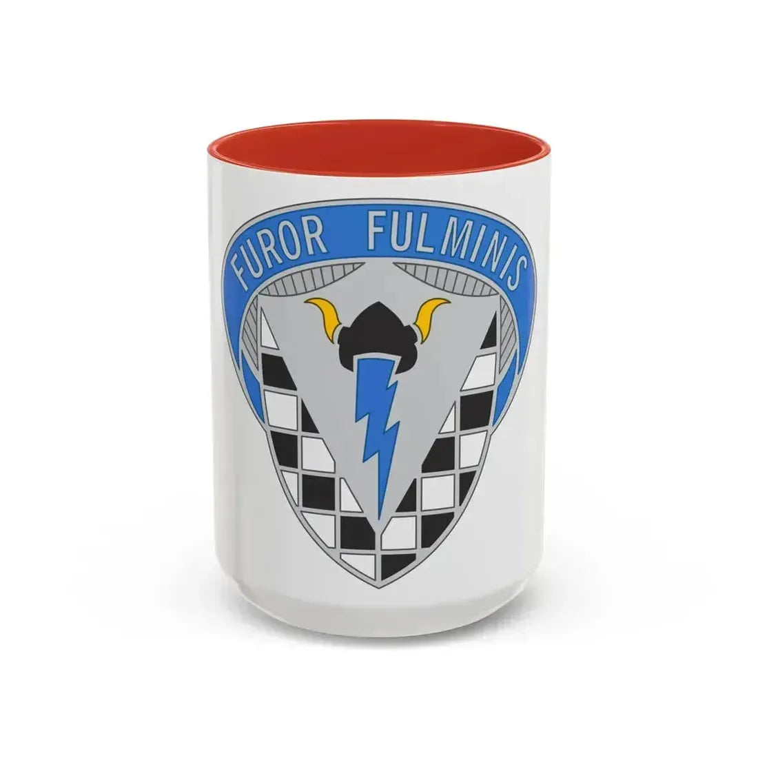147 Military Intelligence Battalion (U.S. Army) Accent Coffee Mug 15oz Red - Go Mug Yourself