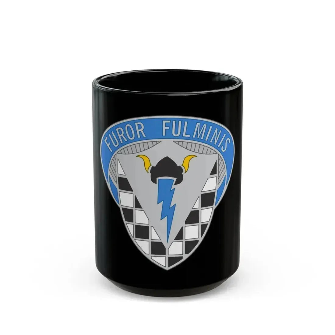 147 Military Intelligence Battalion (U.S. Army) Black Coffee Mug 15oz - Go Mug Yourself