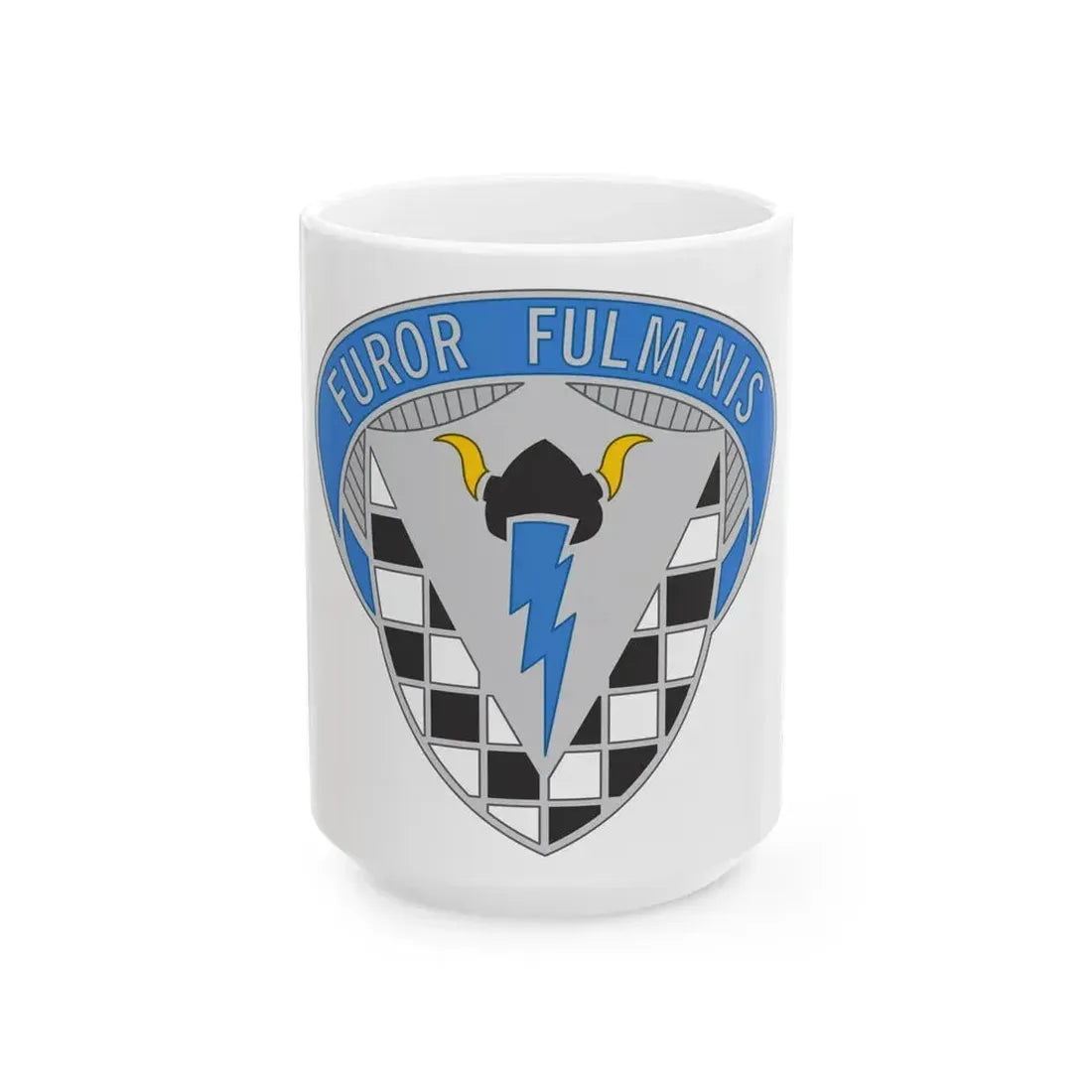 147 Military Intelligence Battalion (U.S. Army) White Coffee Mug 15oz - Go Mug Yourself