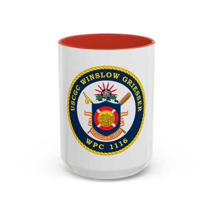 USCGC Winslow Griesser (U.S. Coast Guard) Accent Coffee Mug