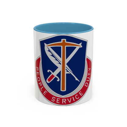 49 Personnel Services Battalion (U.S. Army) Accent Coffee Mug