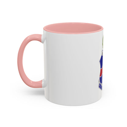 142nd Infantry Regiment (U.S. Army) Accent Coffee Mug