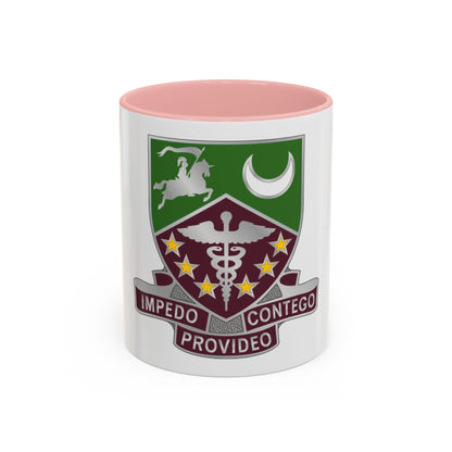 229 Medical Battalion (U.S. Army) Accent Coffee Mug