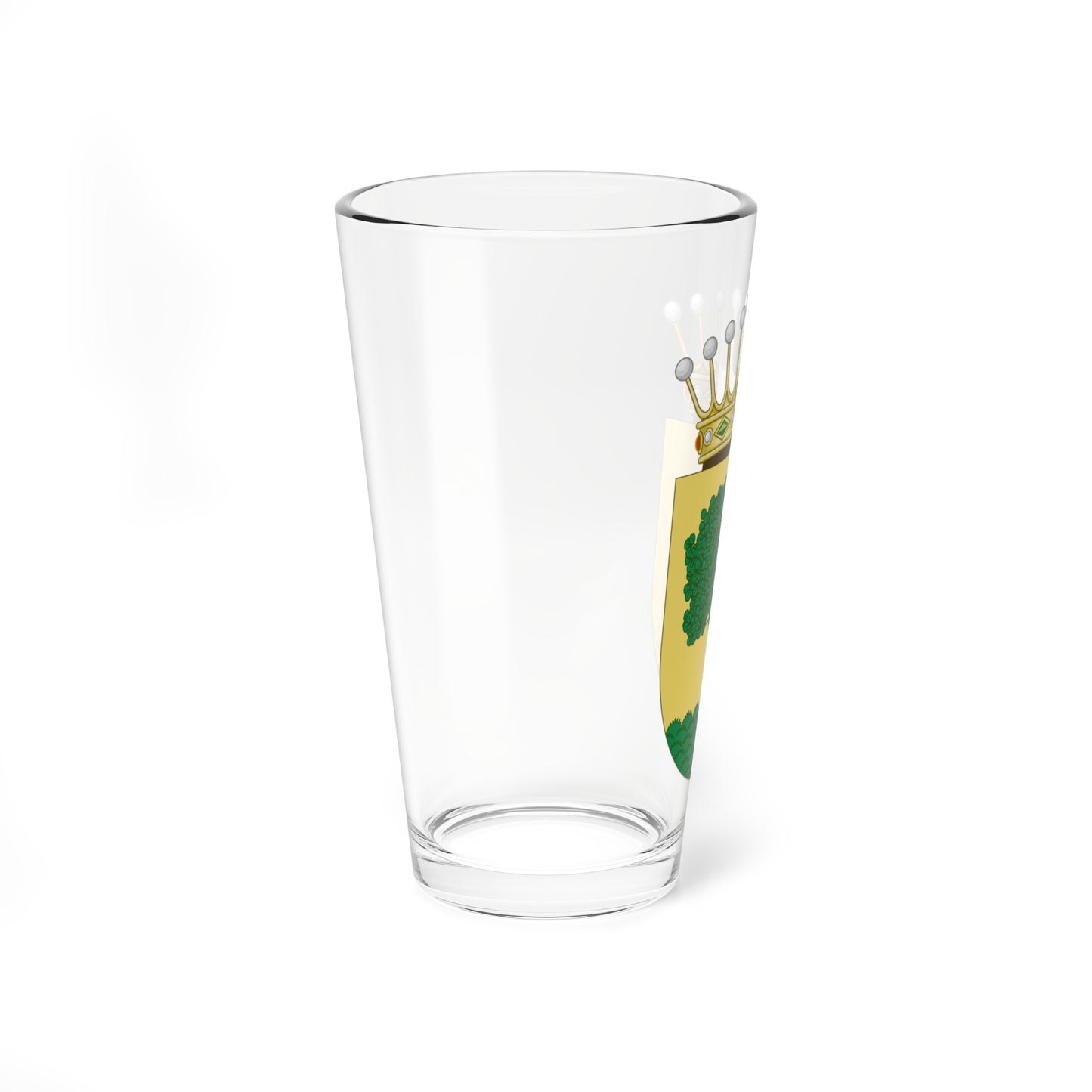 Escudo del Condado de Príes (Spain) (Coat of Arms) Pint Glass 16oz