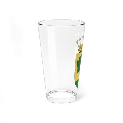 Escudo del Condado de Príes (Spain) (Coat of Arms) Pint Glass 16oz
