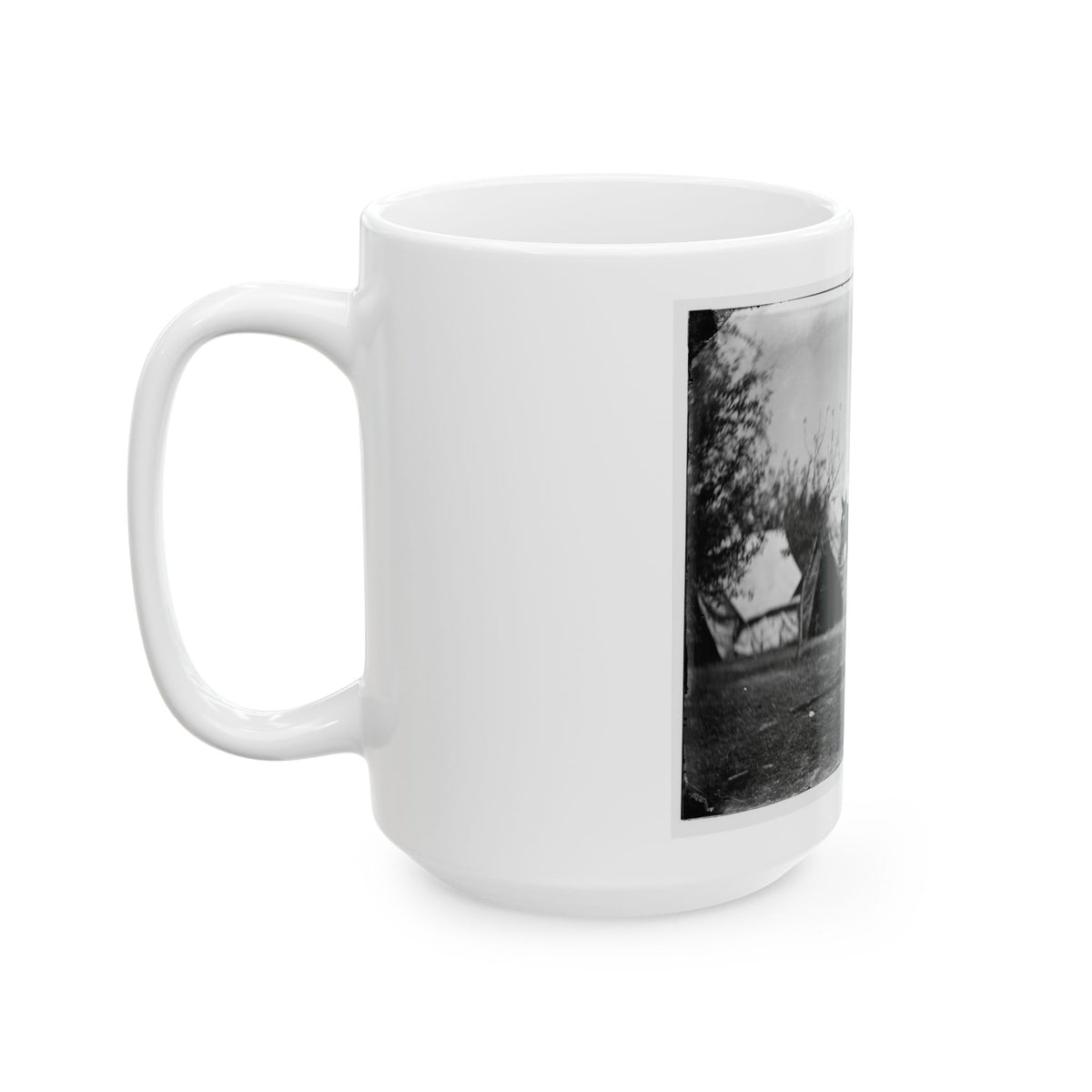 Antietam, Maryland. Lt. Col. Charles B. Norton At Headquarters Of Gen. Fitz-John Porter (U.S. Civil War) White Coffee Mug