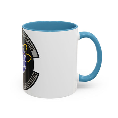 87th Communications Squadron (U.S. Air Force) Accent Coffee Mug