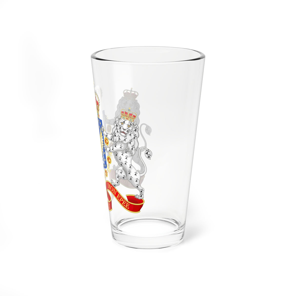 Great Coat of Arms of the Kingdom of Haiti 1811-1820 (Haiti) (Coat of Arms) Pint Glass 16oz