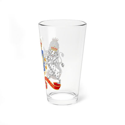 Great Coat of Arms of the Kingdom of Haiti 1811-1820 (Haiti) (Coat of Arms) Pint Glass 16oz