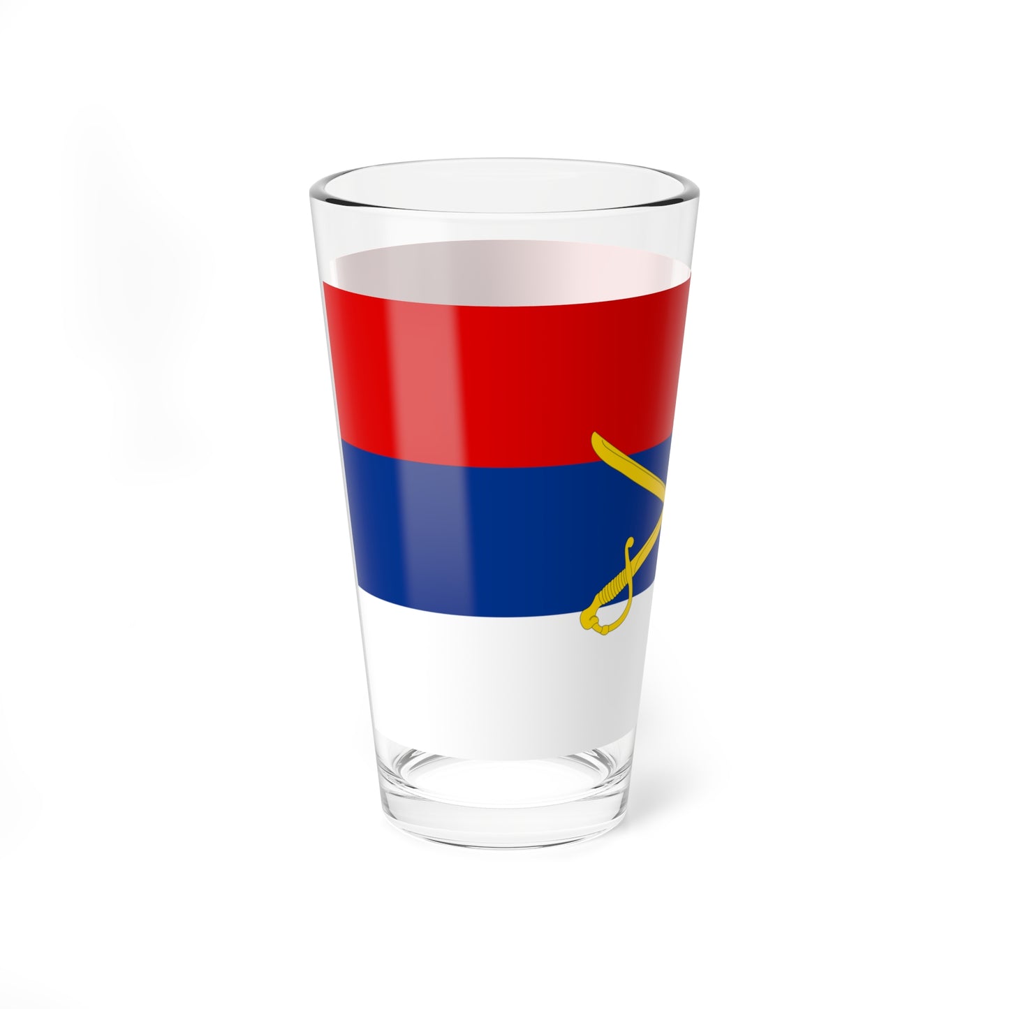 War Flag of Serbian Krajina (Croatia) Pint Glass 16oz