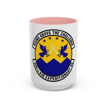 466th Air Expeditionary Squadron (U.S. Air Force) Accent Coffee Mug