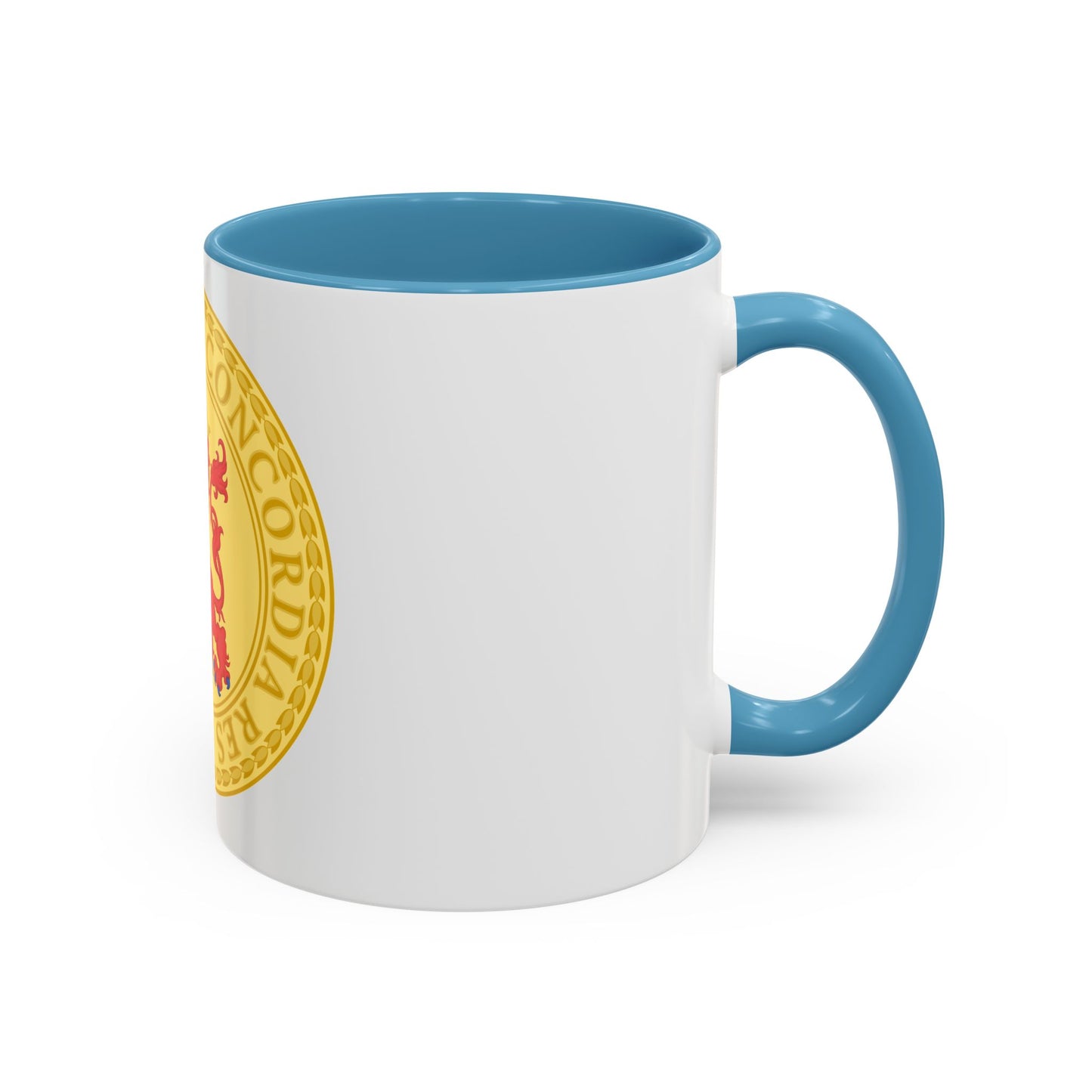 Great Seal of the Batavian Republic (1802) - Accent Coffee Mug