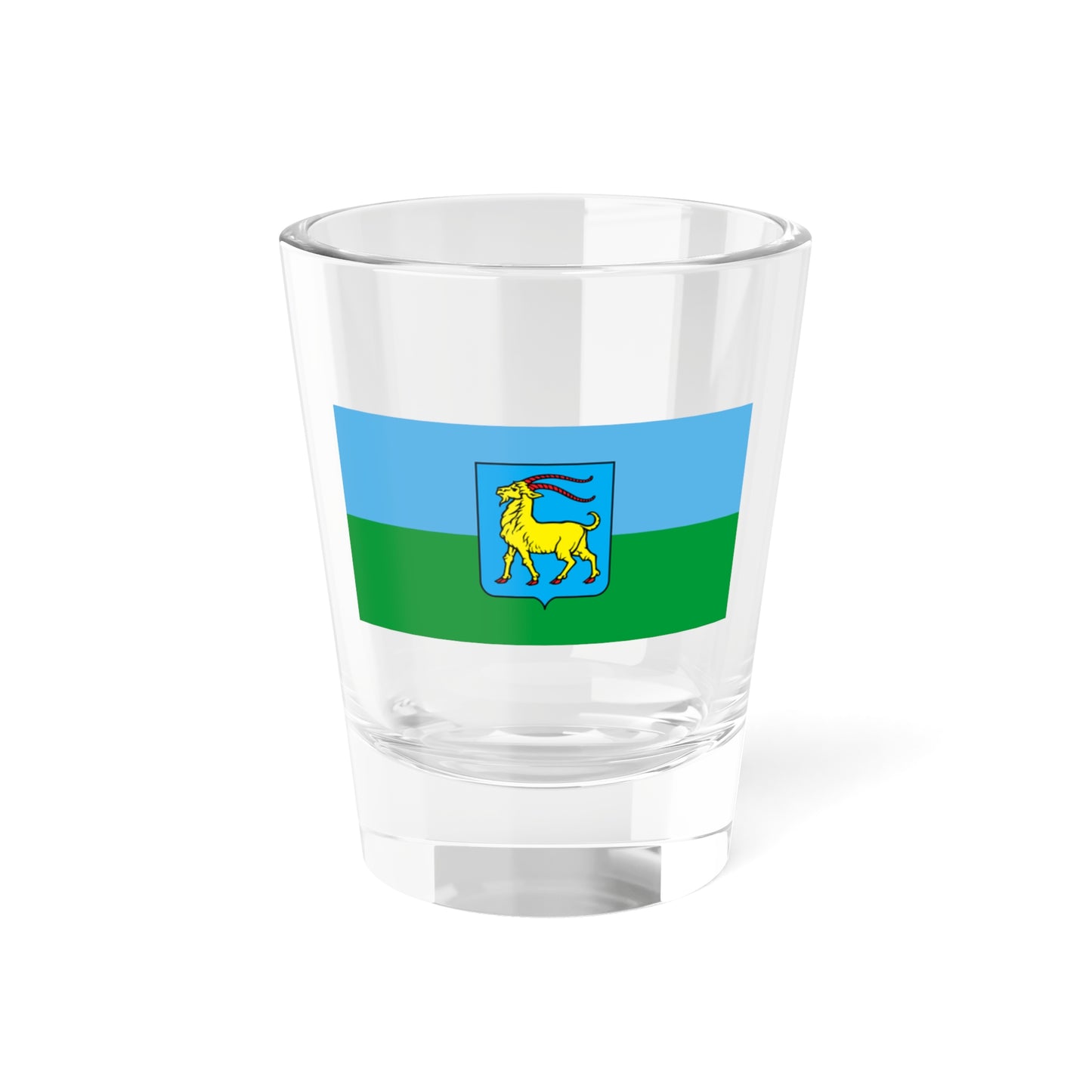 Zastava Istarske županije (Croatia) Shot Glass 1.5oz