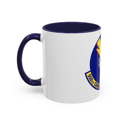 558th Combat Sustainment Squadron (U.S. Air Force) Accent Coffee Mug