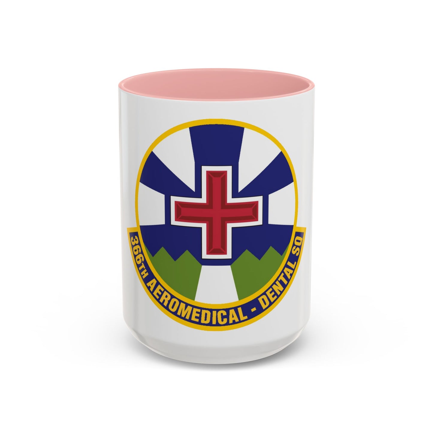 366th Aeromedical Dental Squadron (U.S. Air Force) Accent Coffee Mug