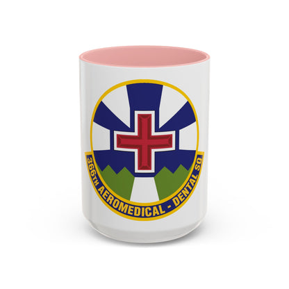 366th Aeromedical Dental Squadron (U.S. Air Force) Accent Coffee Mug