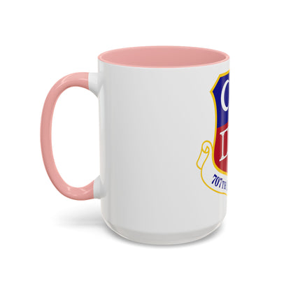 707 Intelligence Surveillance and Reconnaissance Group AFISRA (U.S. Air Force) Accent Coffee Mug