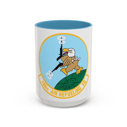 186 Air Refueling Squadron (U.S. Air Force) Accent Coffee Mug