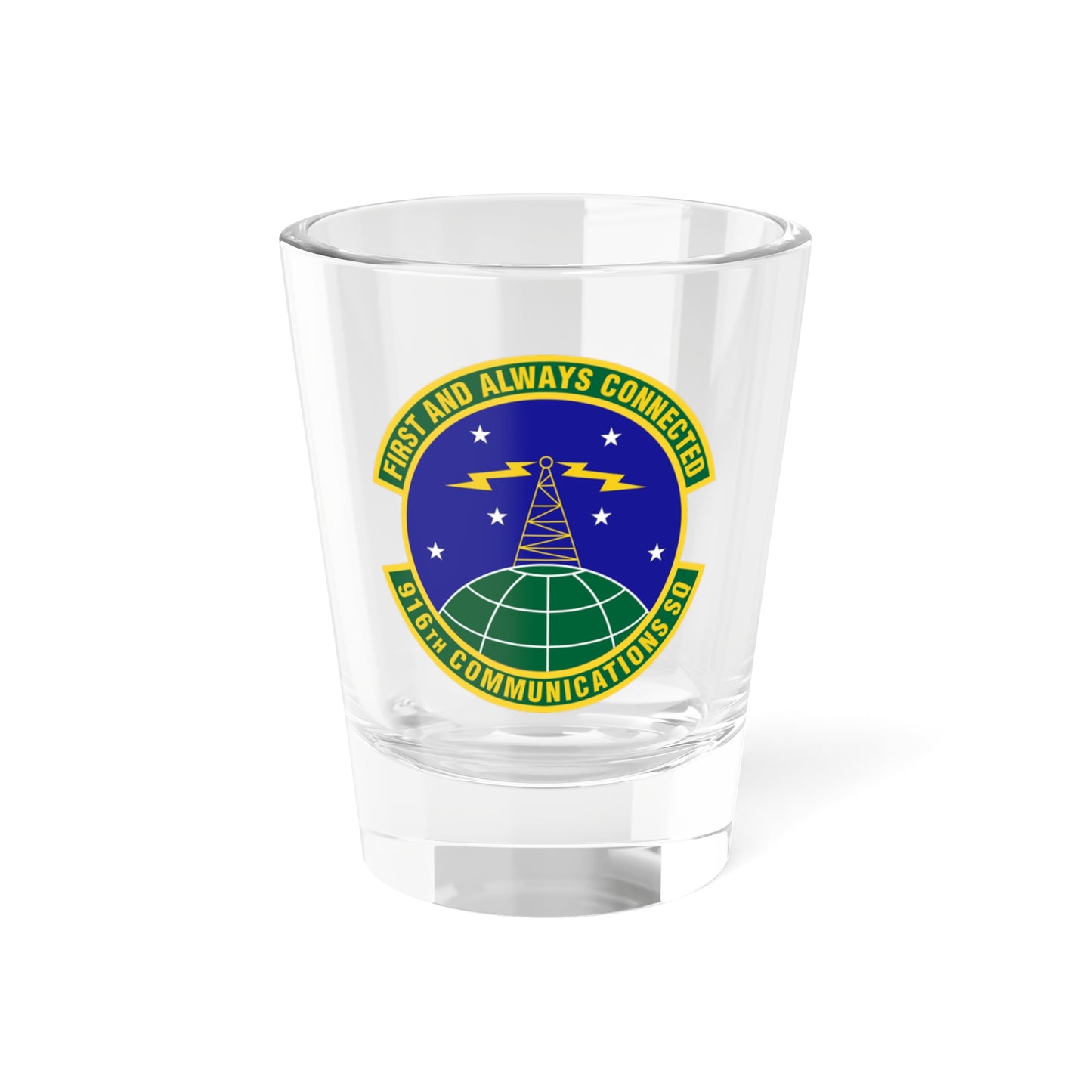 Verre à liqueur 916e escadron de communications (US Air Force) 1,5 oz