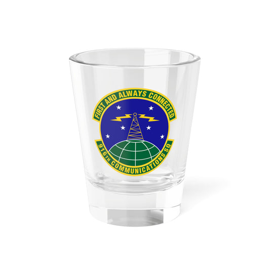 916th Communications Squadron (U.S. Air Force) Shot Glass 1.5oz