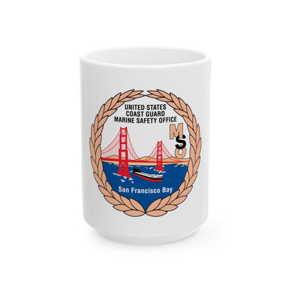 USCG MSO San Francisco Bay (U.S. Coast Guard) White Coffee Mug