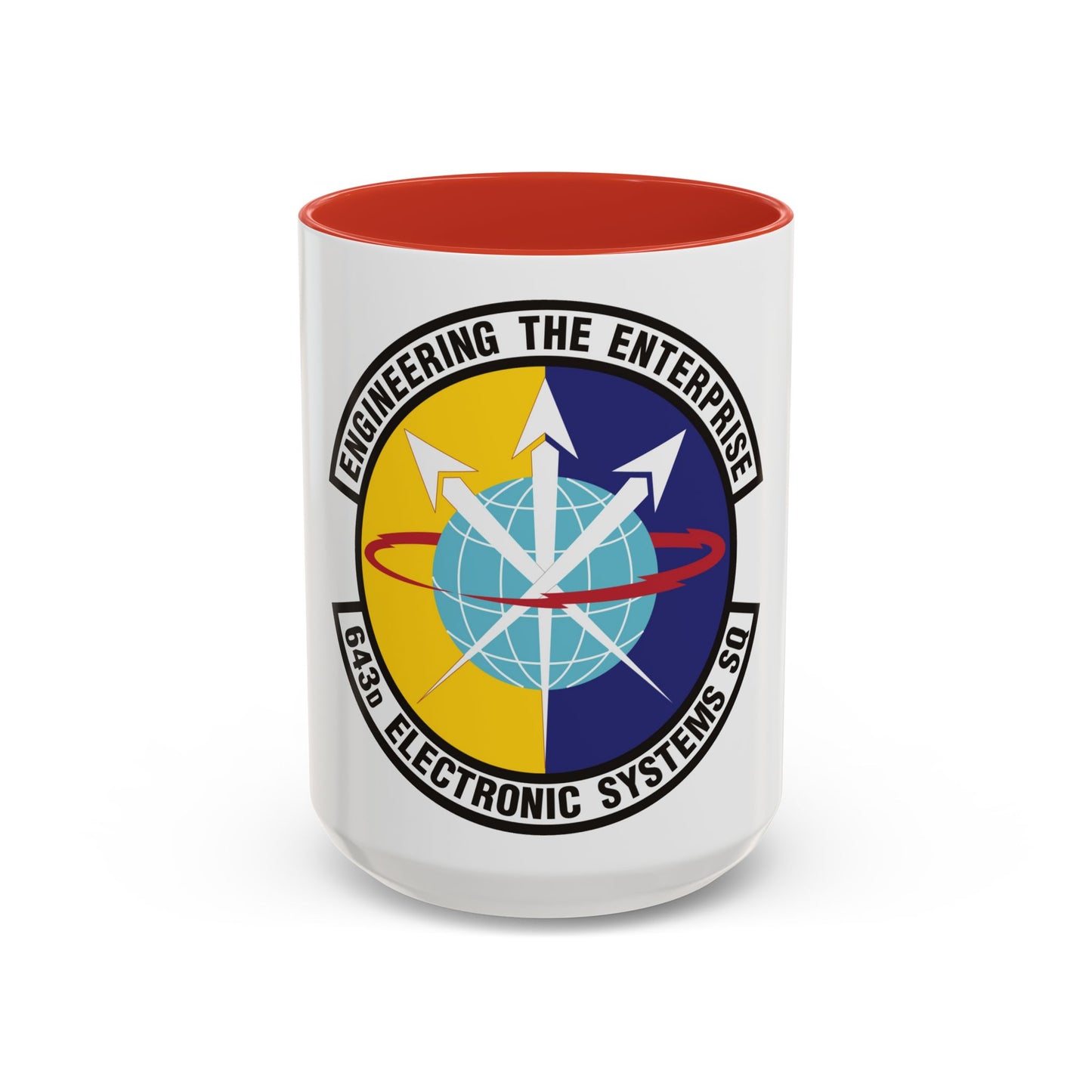 643d Electronic Systems Squadron (U.S. Air Force) Accent Coffee Mug
