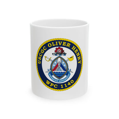 USCGC Oliver Henry WPC 1140 (U.S. Coast Guard) White Coffee Mug