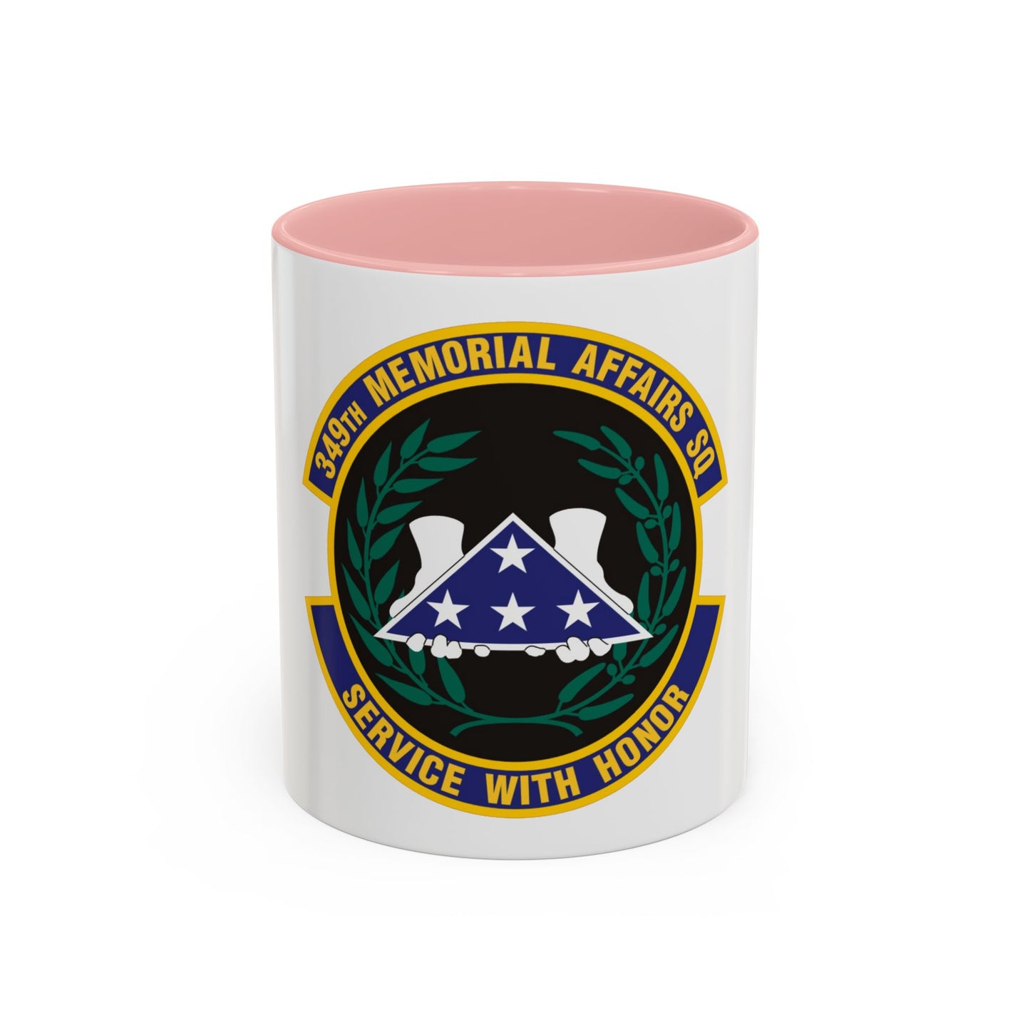 349th Memorial Affairs Squadron (U.S. Air Force) Accent Coffee Mug