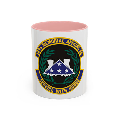 349th Memorial Affairs Squadron (U.S. Air Force) Accent Coffee Mug