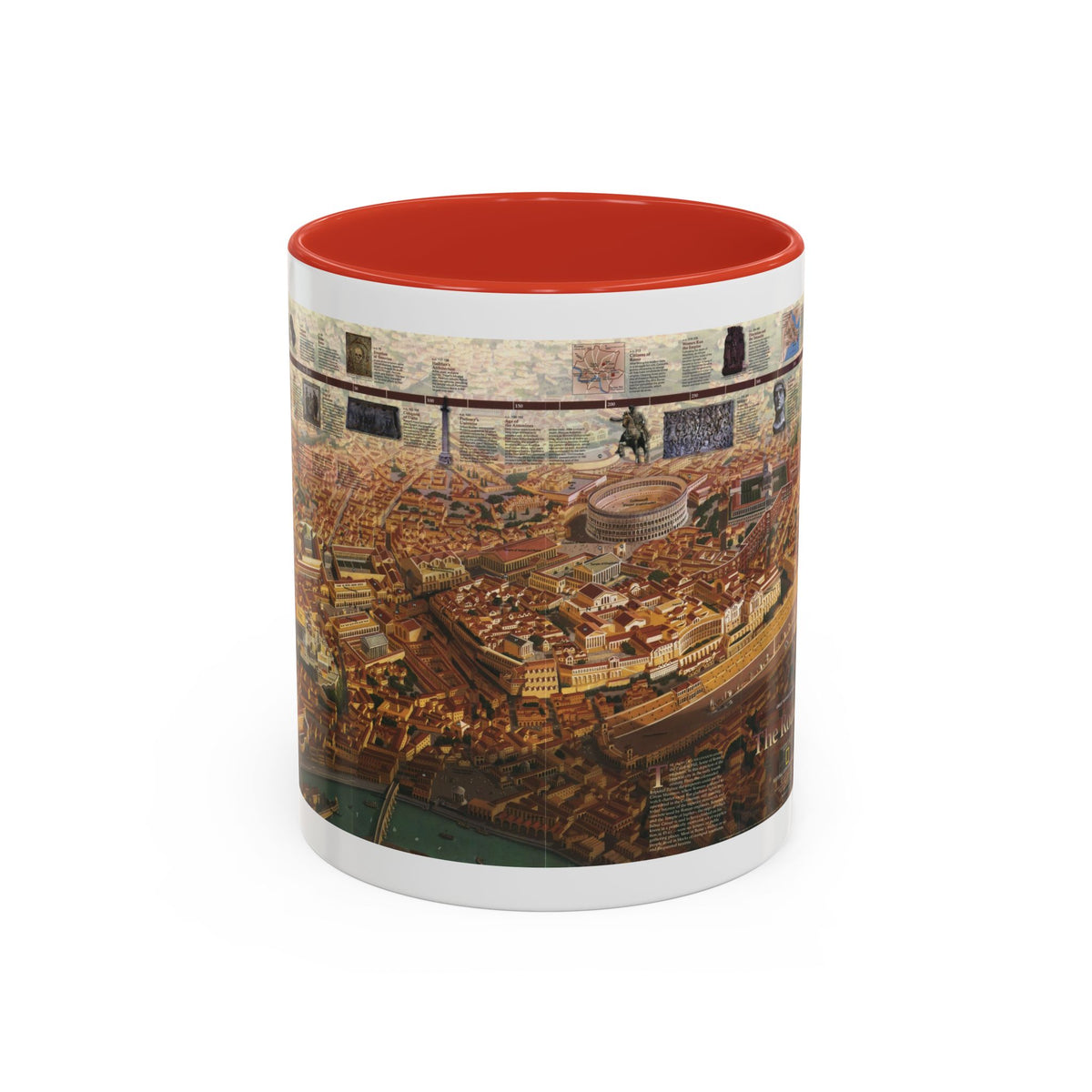 Romans, The (1997) (Map) Accent Coffee Mug