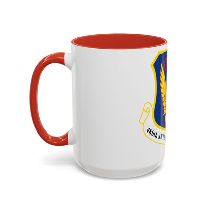 480th Intelligence Wing (U.S. Air Force) Accent Coffee Mug