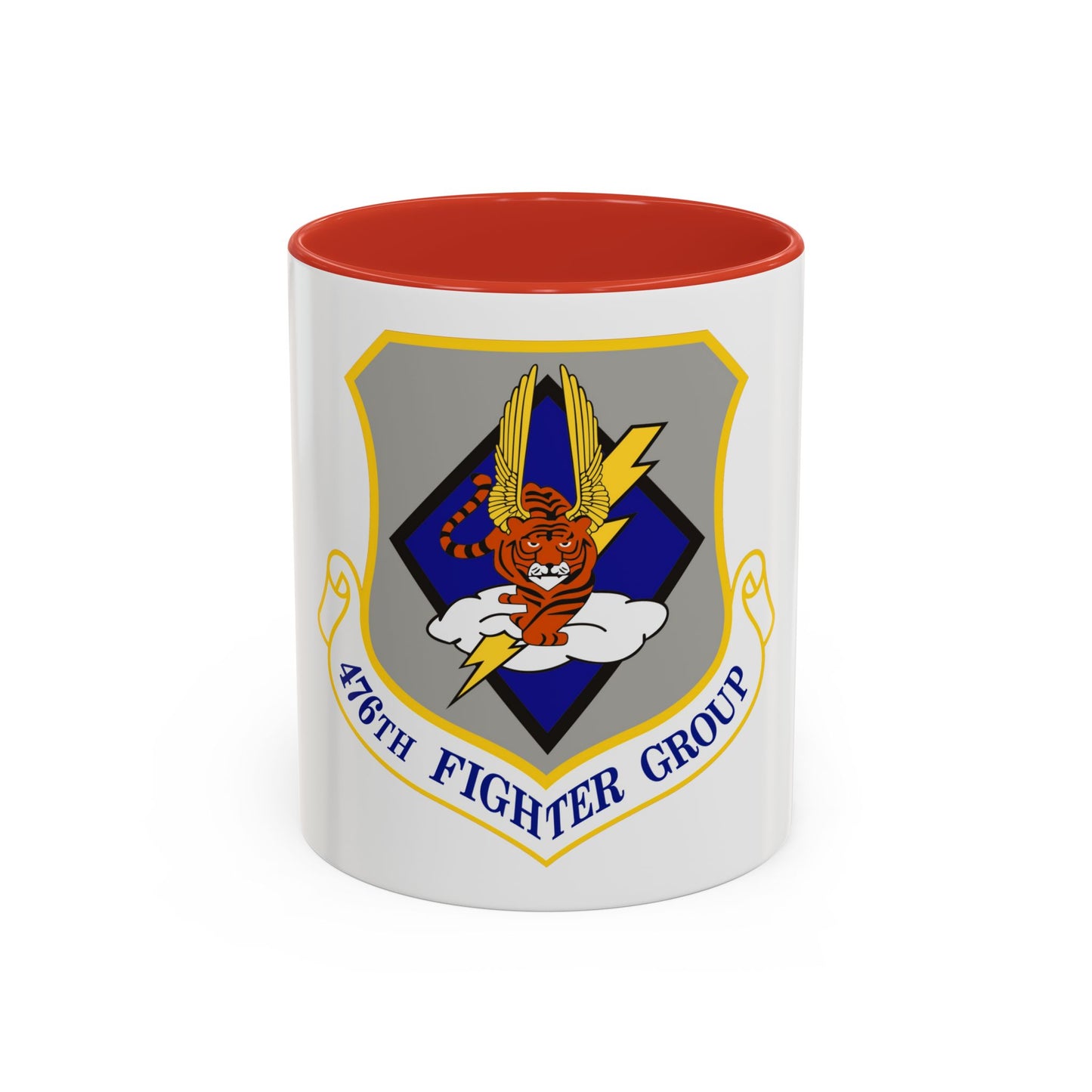 476 Fighter Group AFRC (U.S. Air Force) Accent Coffee Mug