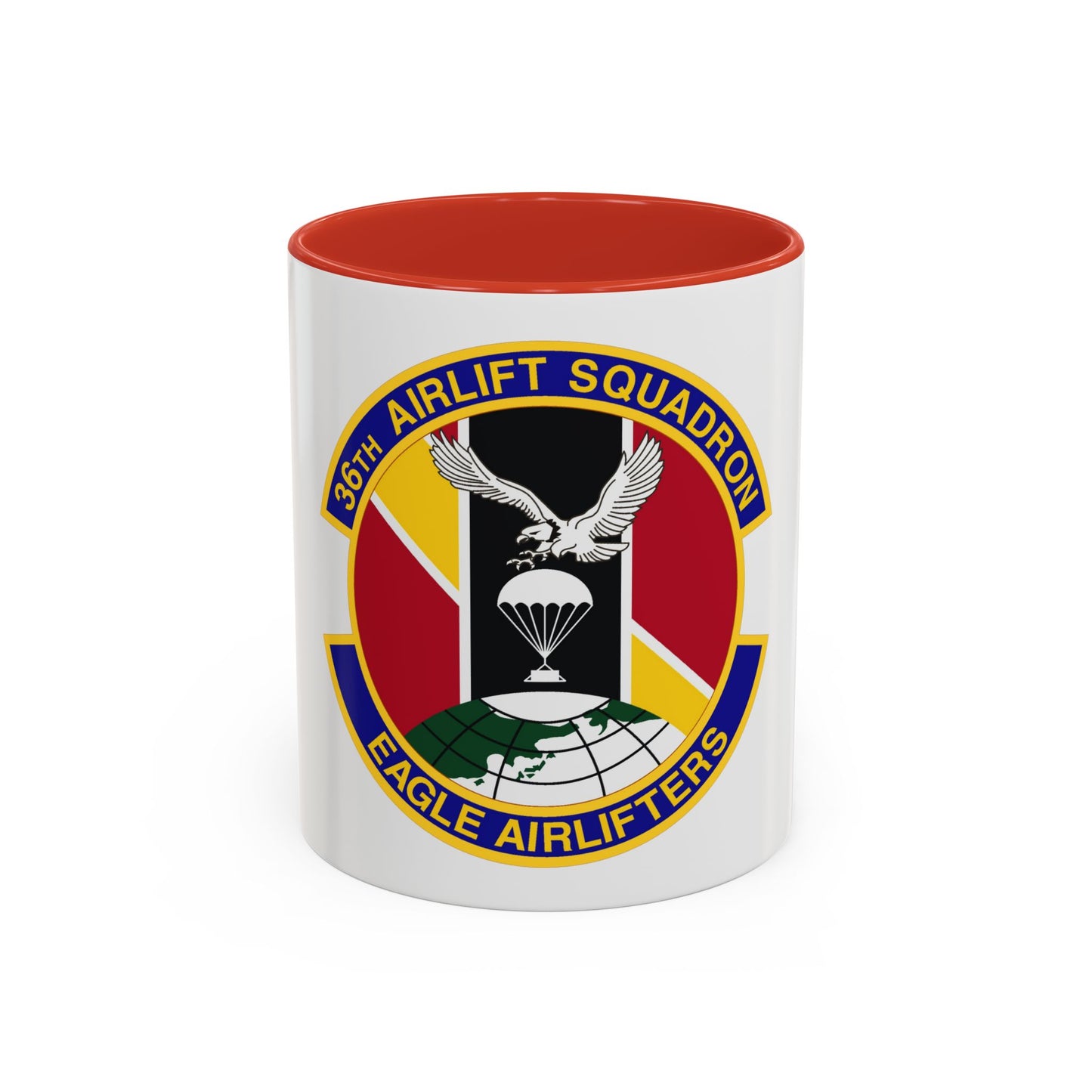36th Airlift Squadron (U.S. Air Force) Accent Coffee Mug