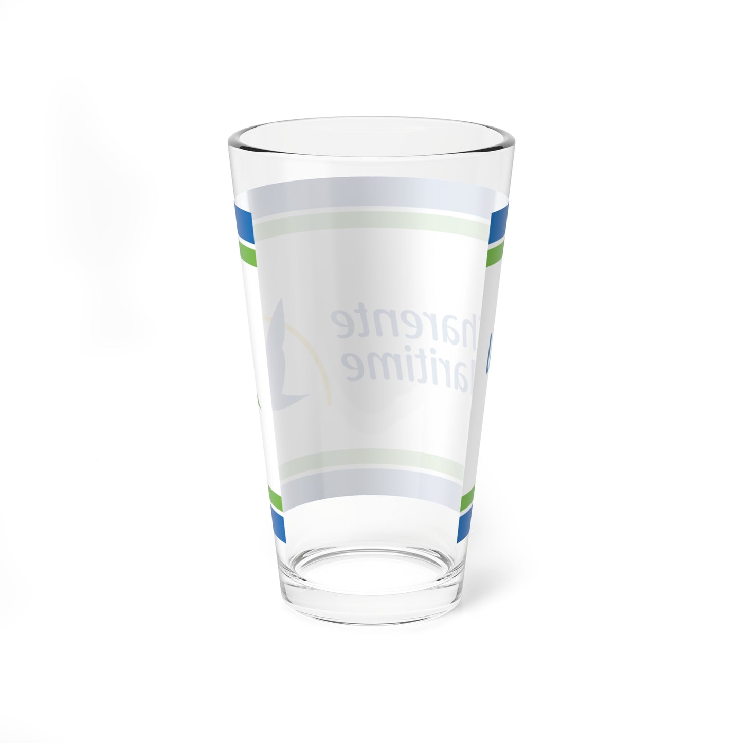 Flag of the Department of Charente-Maritime (France) Pint Glass 16oz
