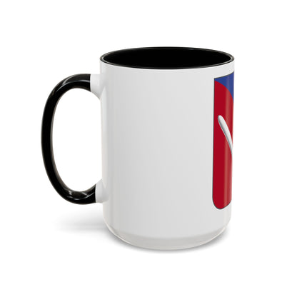 247 Field Artillery Missile Battalion 2 (U.S. Army) Accent Coffee Mug