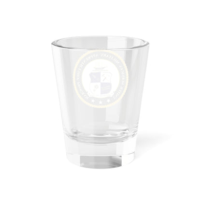 Verre à liqueur USMAP (US Navy) du programme d'apprentissage militaire United Services, 1,5 oz