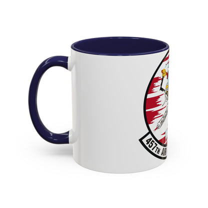 457th Air Refueling Squadron (U.S. Air Force) Accent Coffee Mug