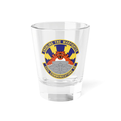 422d Communications Squadron (U.S. Air Force) Shot Glass 1.5oz