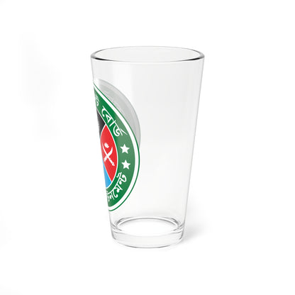 Seal of the Rangpur Cantonment Board (Bangladesh) (Coat of Arms) Pint Glass 16oz