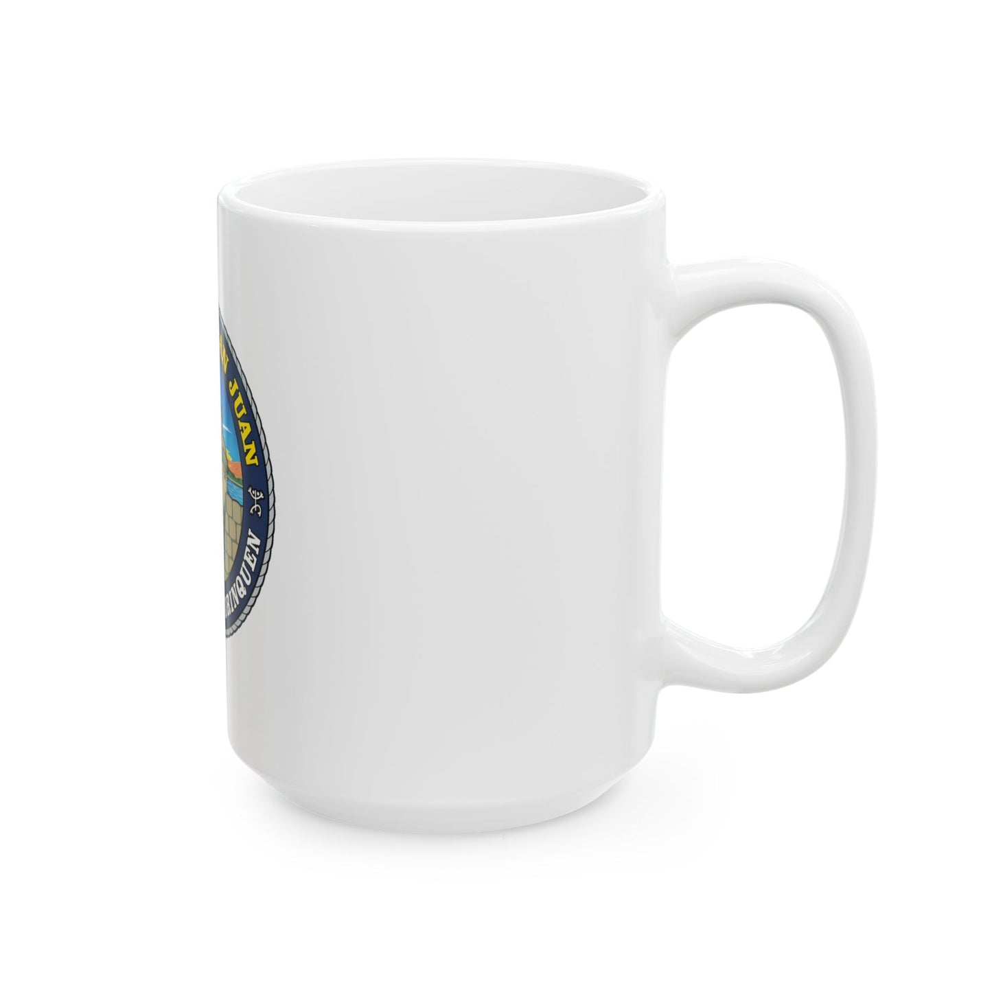 USCG Base San Juan (U.S. Coast Guard) White Coffee Mug